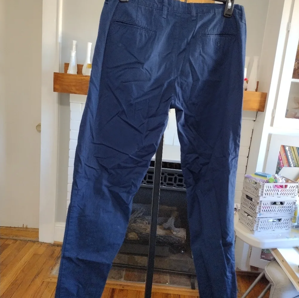 J. Crew the Driggs Summer Weight Chino Navy Pants